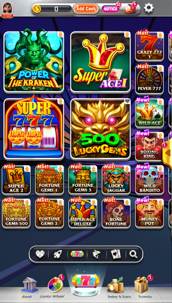BD RUMMY Game Lobby